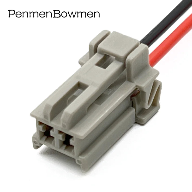 1 Set 2 Pin Auto Trunk Lock Electrical Cable Connectors Female Male Wire Harness Plug 6098-0239 6098-0240 For Honda Nissan